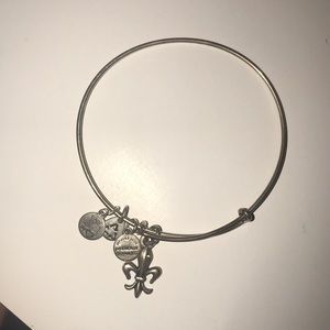 Alex and Ani Fleur de Lis Bangle